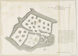 Dudley - Mine-workings: litografi og [?1800-tallet] (tryk) af School English