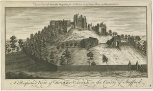 Dudley Castle: gravering og [?1700-tallet] (tryk) af School English