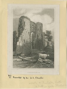 Ingestre - Slot: stålstik, og [?1800-tallet] (tryk) af School English