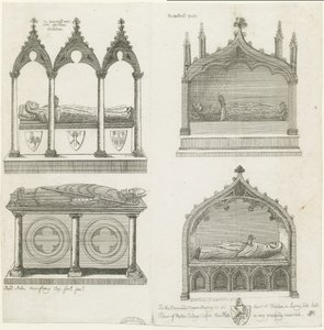 Lichfield Cathedral - Grave af School English