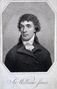 Sir William Jones (gravering) af School English