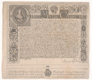 Sovereign Oliver (gravering) af School English