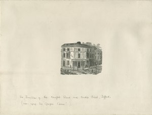 Stafford - Printing Office: træsnitsgravering, og [1800-tallet] (tryk) af School English