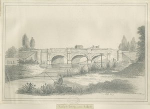 Stafford - Radford Bridge: blyantstegning, nd [?1800-tallet] (tegning) af School English