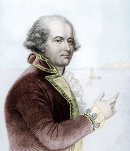 William Bligh (farvegravering) af School English