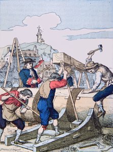 Et skibsværft på Louis XIV