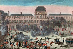 Angreb på Tuilerierne af School French