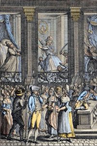 Franske revolution - Den frygtelige nat fra 5. til 6. oktober 1789 i Versailles - aggression af Louis XVI og Marie Antoinette - af School French