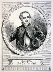 Marquis de Montcalm (gravering) af School French