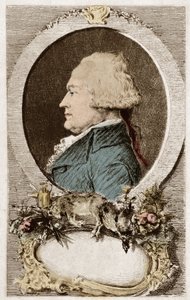 Portræt af Anthelme Brillat Savarin (Brillat-Savarin) dommer, deputeret for den tredje stat, fransk gastronom og forfatter af School French
