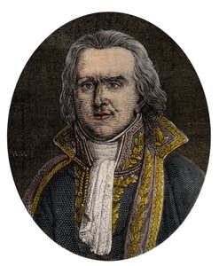 Portræt af Jean Etienne Marie Portalis. Fransk jurist og politiker (1746 -1807) - Greve Jean-Etienne-Marie Portalis (1746-1807) af School French