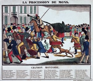 Procession af Mons af School French