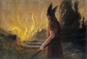 Gud Odin, tysk billede