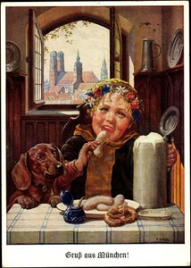 Oktoberfest (print) af School German