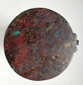 Spejl, fra grav I (b) ved Nymphaeum på Krim (bronze)
