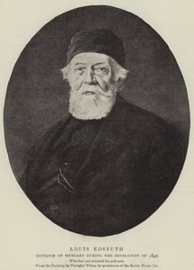 Luis Kossiti (litho) af School Hungarian