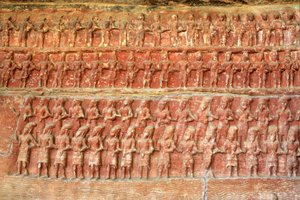 Detalje, Vishnu som Varaha Avatar (foto) af School Indian
