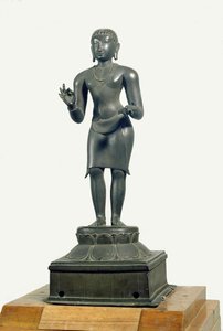 Kali, Tamil Nadu, Sen (bronze) af School Indian