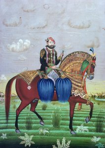 Maharaja Jai Singh II af Jaipur (1699-1743) af School Indian
