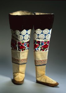 Støvler, Grønland (mixed media) af School Inuit