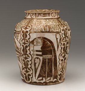 Krukke, Abbasid Period (lertøj, overglaseret med glans)