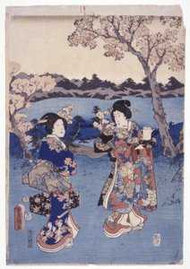 Uden titel (farvetræsnit) af School Japanese