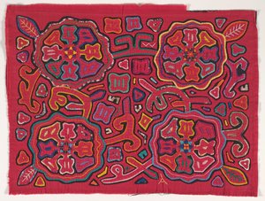 Skjortepanel (mola), Kuna People, San Blas Islands, ca. 1950