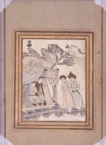 Bogillustration (papir) af School Persian