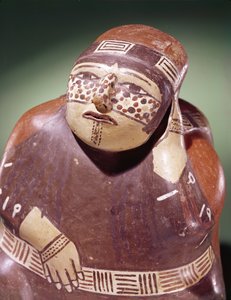 Kakaoplukker af keramik, Nazca Culture (lertøj) (detalje af 231883)