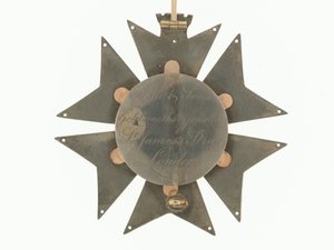 Badge, Tårn- og Sværdordenen, Portugal, General Sir Galbraith Lowry Cole (metal) af School Portuguese