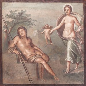 Endymion og Selene, Herculaneum af School Roman