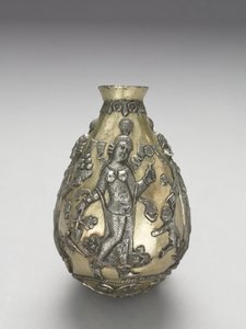 Anahita Vessel, 300-500 (støbt, hævet, repoussé, jaget og forgyldt sølv)