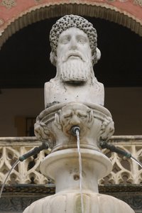 Janus Fountain (marmor) af School Spanish