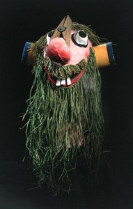 Karnevalsmaske, Rhinens gud (papier mache) af School Swiss