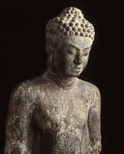 Buddha, Davaravati-periode (bronze)