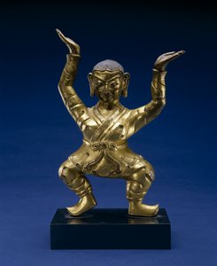 Stående figur af Mahasiddha af School Tibetan