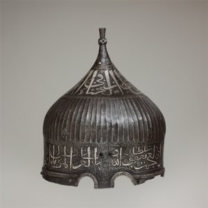 Turbanhjelm, ca. 1478-90 (stål, jern, sølv)