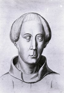 Gerald af Wales, walisisk-normannisk præst og historiker (litho) af School Welsh