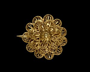 Pin, c. 1900 (guld) af School Wolof