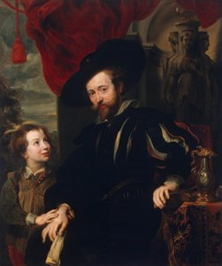 Portræt af Rubens med sin søn Albert (kopi fra den forsvundne original fra slutningen af 1610