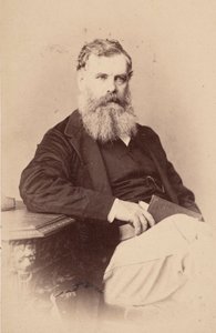 Portræt af Thomas Oldham 1816-1878, før 1876. af Schwarzchild and Co