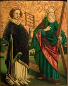 Meister, de hellige Laurentius og Andreas af Schweizer Meister