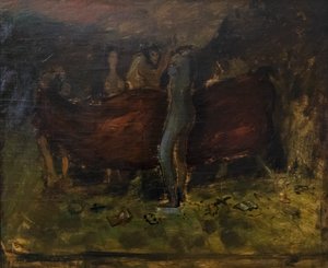 Eve, apokalyptisk scene 1930 af Scipione Gino Bonichi