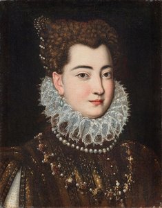 Portræt af Clelia Farnese 1552-1613, anden halvdel af det 16.