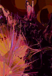 Artichoke_abst_vert6 (digital) af Scott J. Davis
