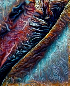 Blue Tear, 2021 (digital) af Scott J. Davis
