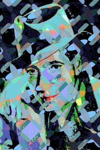 Humphrey Bogart (digital) af Scott J. Davis