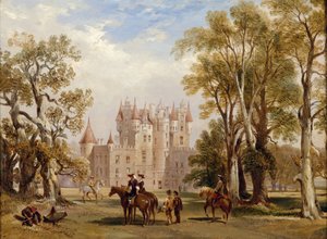 Glamis Slot, Angus af Scottish School