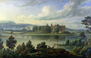 Linlithgow Palace af Scottish School