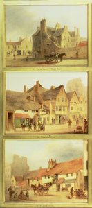 Main Point West Port, Grassmarket og Pleasance, detalje fra Edinburgh: Ni udsigter over den gamle bydel af Scottish School